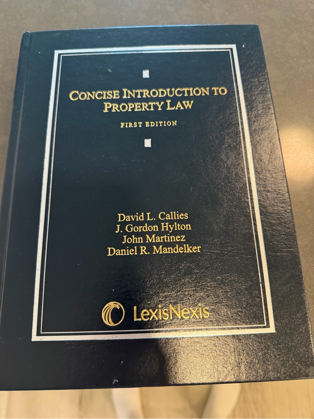 LexisNexis Concise Introduction to Property Law - Navy & Gold